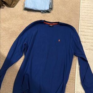 Polo by Ralph Lauren Blue and Orange Sleepwear
